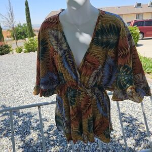 Blue buttercup rompers